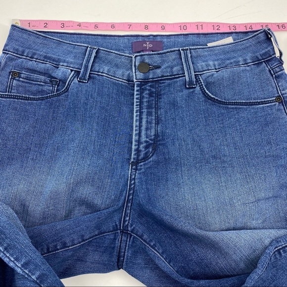 NYDJ Sheri slim leg mid rise jeans 4 - Picture 7 of 12